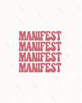 {Manifest} Digital Download