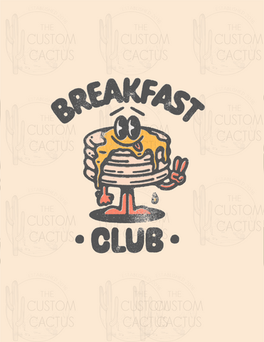 {Breakfast Club } Cactus-Cals Vinyl Sticker