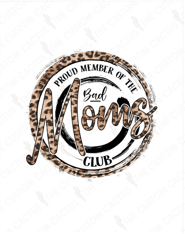 {Bad Moms Club} Cactus-Cals Vinyl Sticker
