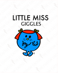 {Littler Miss Giggles} Cactus-Cals Vinyl Sticker